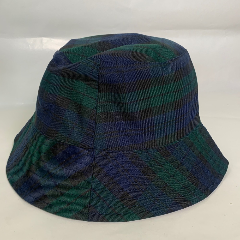 Tartan Traditions Bucket Hat Unisex One Size Black Watch Blue Green Plaid New - Picture 7 of 15